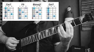 How To Play 2516 Jazz Chord Progression EASY ☮ [upl. by Stochmal]