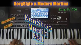 KorgStyle NonStopMusic №1 Korg Pa 700 DemoVersion [upl. by Stewart267]