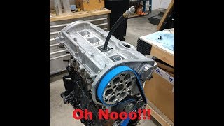 Uh oh I messed up VW 18t 20v engine build oil pumpcam install [upl. by Wiersma288]