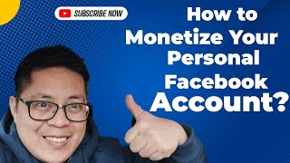 How to Monetize Your Personal Facebook Account [upl. by Esilanna399]