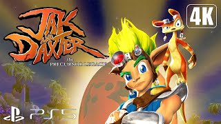 Jak and Daxter The Precursor Legacy PS5  Full Game 100 Longplay Walkthrough 4K 60FPS [upl. by Elyn]