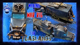 Gaslands Making a War Rig [upl. by Seftton687]