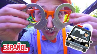 Carros de Policía para Niños con Blippi Español  Videos Educativos para Niños [upl. by Guenzi236]