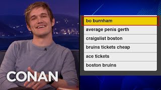 Bo Burnhams Dads Awkward Google History  CONAN on TBS [upl. by Halullat539]