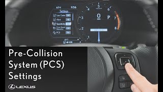 Lexus HowTo PreCollision System Settings for the IS  Lexus [upl. by Lemart]