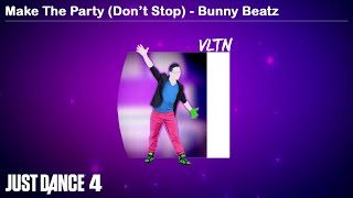 Make The Party Dont Stop  Bunny Beatz  Just Dance 4 [upl. by Airamalegna]