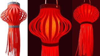 🏮 How to Make Diwali Festival Lanterns  Easy MidAutumn Lantern  Paper Lantern  Diwali DIY [upl. by Ailedua]