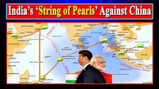 Indias String of Pearls to counter China in Indian Ocean Region [upl. by Eninej]