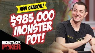 Tom Dwans Biggest High Stakes Poker Pot Ever [upl. by Sorac]