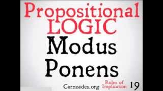 Modus Ponens [upl. by Yorel]