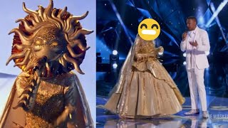 The Masked Singer  The Sun Performances and reveal 🌞 [upl. by Zeiger478]