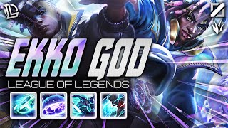 EKKO MONTAGE 1  EKKO GOD  Ez LoL Plays [upl. by Dodi]