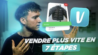 7 étapes pour vendre PLUS VITE sur Vinted [upl. by Ataynik]