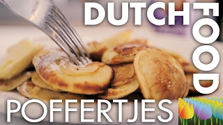 Traditional Dutch food  Poffertjes recipe  Holland Holiday [upl. by Aneehsal]