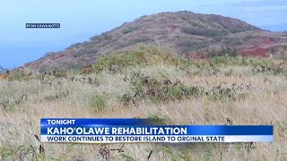 Volunteers continue work of restoring Kahoolawe after decades of bombardment [upl. by Haskell]