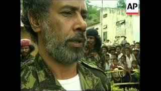 EAST TIMOR BOBONARO XANANA GUSMAO VISIT [upl. by Hodess]