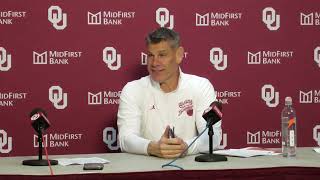 Oklahoma Basketball Coach Porter Moser Central Arkansas postgame [upl. by Emmanuel733]