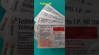 Telma 40 mg Tablet Uses in Hindi  Telmisartan Tablets IP 40 mg [upl. by Lirba]