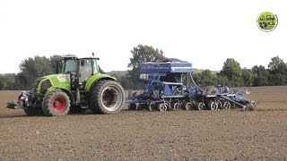 Aussaat Sommergerste • Drillen • Seeding • Claas • Köckerling [upl. by Parris848]