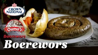 How to make your own Boerewors [upl. by Jodi]