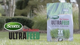 How to Use Scotts® Turf Builder® Ultra Feed™ [upl. by Kcirdlek]