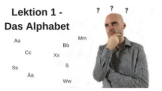 Deutschkurs A11 Lektion 1 Das Alphabet [upl. by Yelrebmyk]