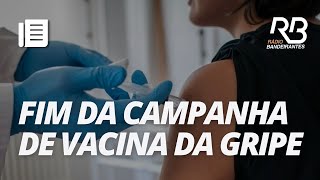 Campanha de vacinação contra a gripe termina hoje  O Pulo do Gato [upl. by Ameerahs]