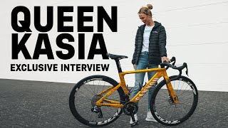 Kasia Niewiadomas Interview After Winning TDFF [upl. by Ahsien473]