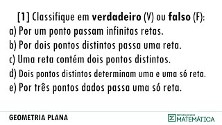 C01 Noções e Proposições Primitivas 01 [upl. by Arza]