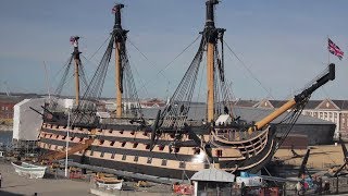 A SAFER BERTH – Resupporting HMS Victory [upl. by Dinah]