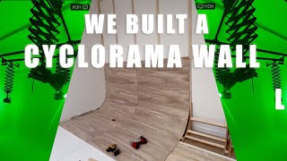 How we built cyclorama wall for under 1000 [upl. by Deeanne]