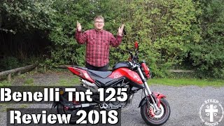 Benelli Tnt 125 review 2018 [upl. by Elik]