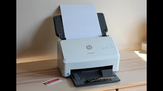 HP ScanJet Pro 3000 s3 Sheet feed OCR Scanner Review [upl. by Taddeusz514]