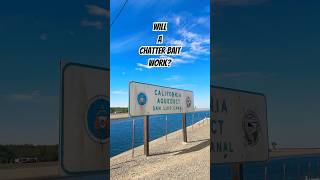 Will it work california aqueduct bassfishing stripedbass largemouthbass lurefishing baitcast [upl. by Paul]