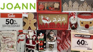 Joann  50 Off Christmas 2024 Decor amp 60 Off Wreaths amp Greenery [upl. by Valera164]