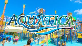 Aquatica Orlando Spring Break 2021 Water Park Florida  Full Walking Tour [upl. by Liatris515]