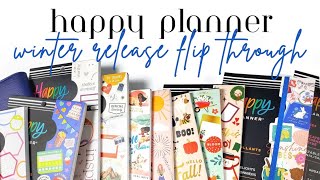 Happy Planner Winter Release Detailed Flip Through [upl. by Demmy]