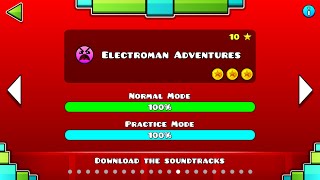 Geometry Dash  Electroman Adventures All coins [upl. by Ettolrahc]