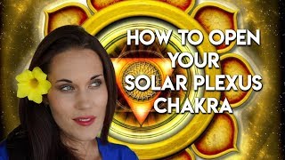 How To Open Your Solar Plexus Chakra  Teal Swan [upl. by Naol]