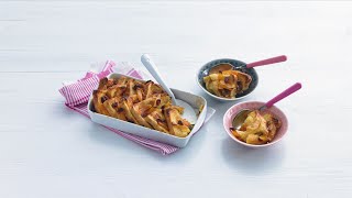 Bread and butter pudding  Allerhande [upl. by Selda]