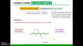 Nomenclature 1  les alcanes [upl. by Alexio]