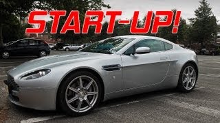 Aston Martin V8 Vantage  Start Up [upl. by Archangel]