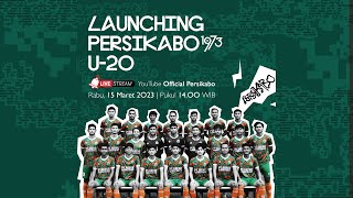 Live Launching Persikabo U  20  PERSIKABO 1973 [upl. by Aramahs]