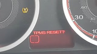 MG3 how to reset the TPMS light [upl. by Hepza475]