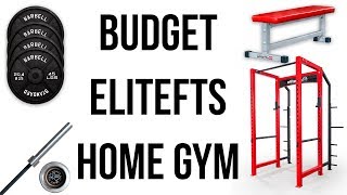 Budget EliteFTS Home Gym [upl. by Starlin]