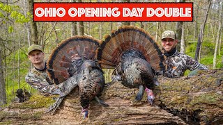 Turkey Hunting Public Land In Ohio 4 Birds in 2 Days Day 1 opener Part 1 turkeyhunting [upl. by Enaek]