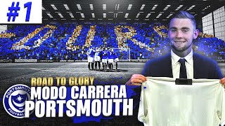 EL CLUB que fue SALVADO por sus HINCHAS  FIFA 21 Modo Carrera Portsmouth 1 [upl. by Etezzil]