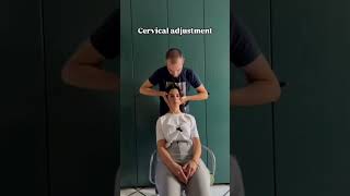 Cervicale adjustment with diversified technique chiropractic asmr [upl. by Lazor]