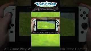 Pokemon Legends Arceus  Nintendo Switch OLED Gameplay [upl. by Anerahs]