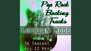 Rock Guitar Backing Track  C Locrian Mode [upl. by Euginomod]